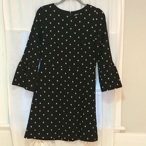 Loft bell sleeve a line  dress